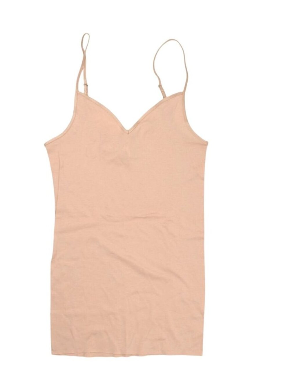 HANRO Cotton Seamless Camisole 1601 in Beige